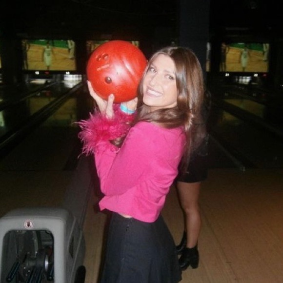 Pink Feather Sleeve Blouse - Picture 3 of 3
